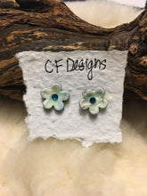 Load image into Gallery viewer, Watercolour Polymer Clay Earrings