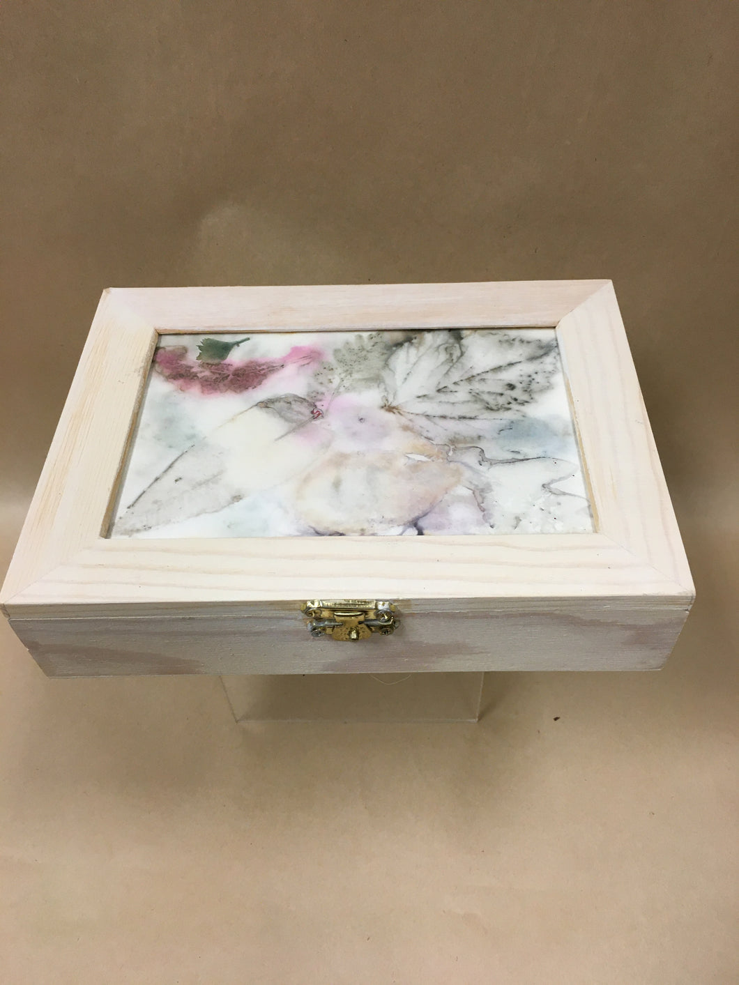 Eco Printed Trinket Box