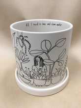 Load image into Gallery viewer, Plant Lady pot

