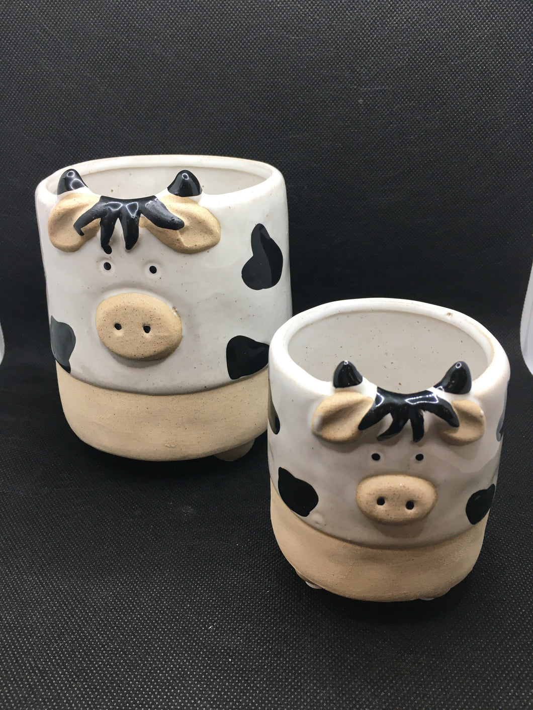 Mama & Baby Cow Pots