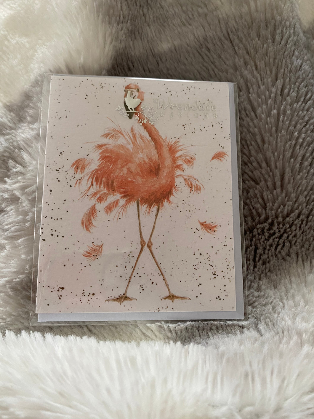 Card - Flamingo